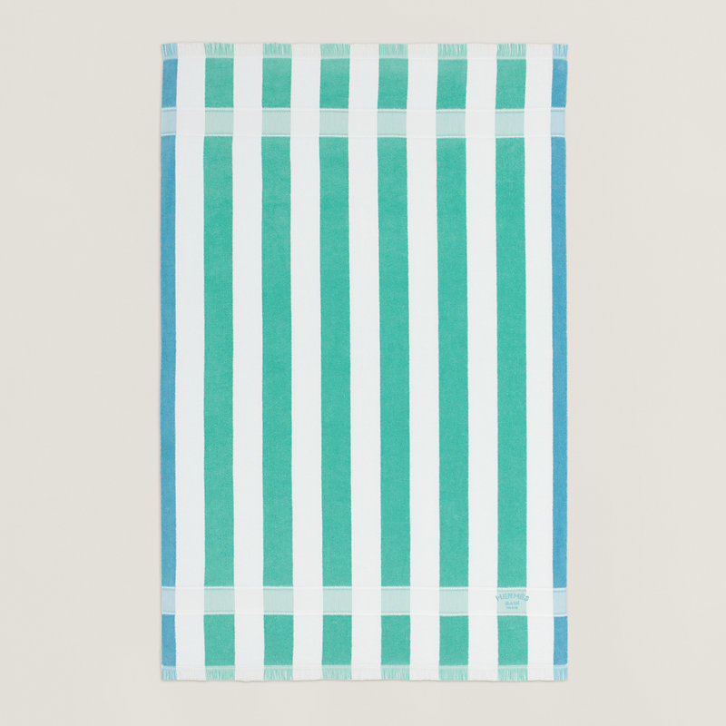 ビーチタオル 《ヨッティング・ストライプ》 PM | Hermès - エルメス